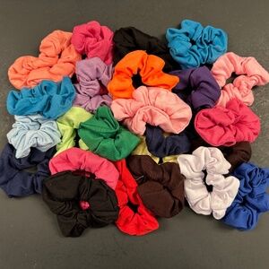 24 Scrunchies Jersey Knit Brand New